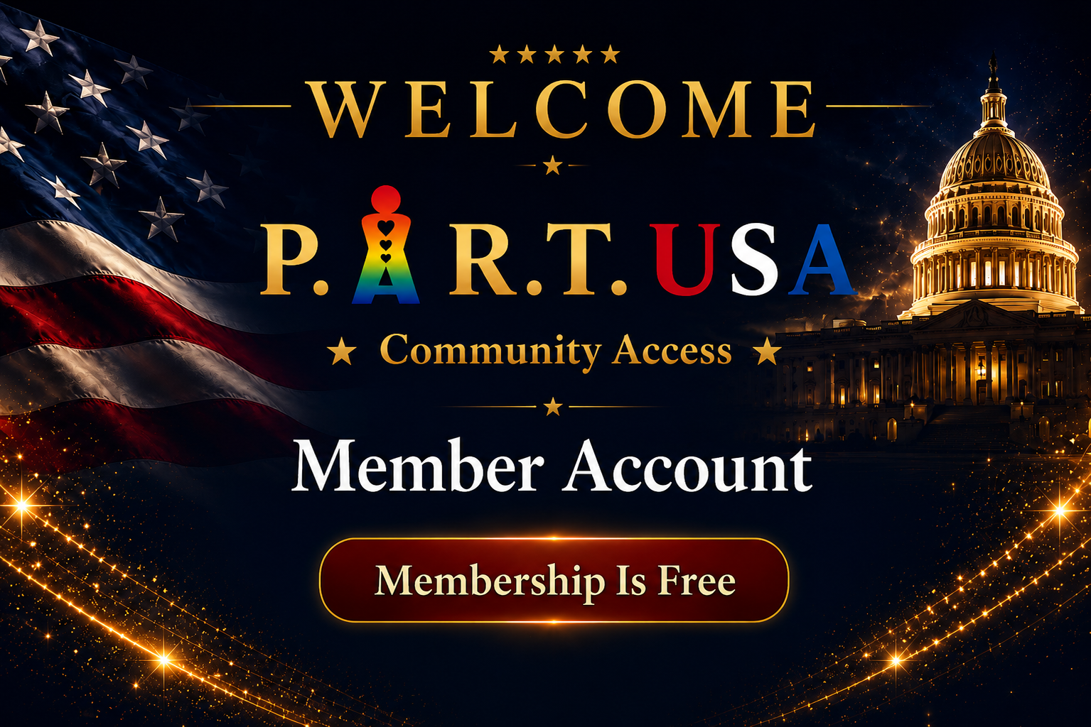 P.A.R.T. USA Community Access Member Account