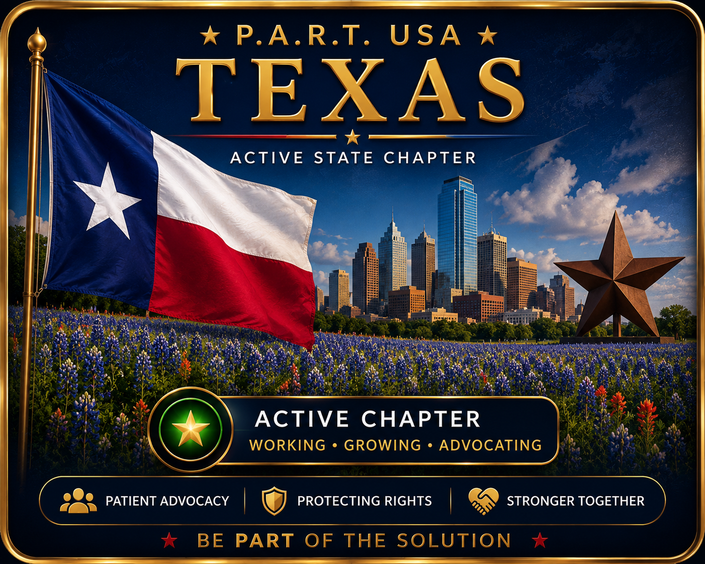 P.A.R.T. USA Texas Active State Chapter